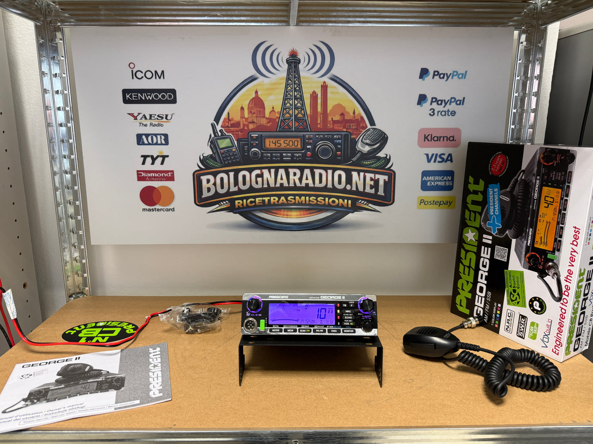 Radio CB AM/FM/SSB President George II 1 Mesi di vita