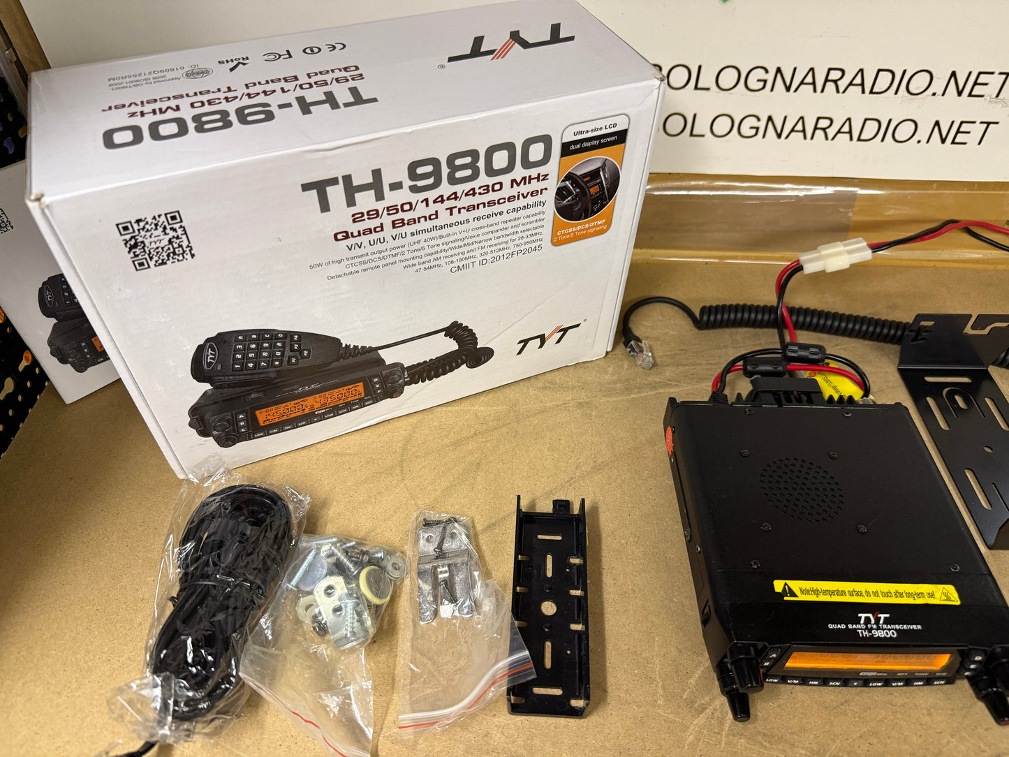 TYT 9800 + software espanso perfetto Full set