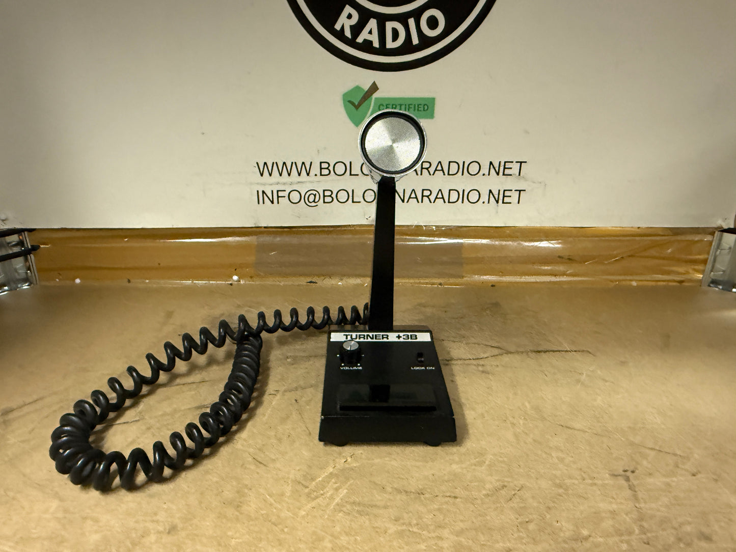 MICROFONO PREAMPLIFICATO TURNER +3 perfetto