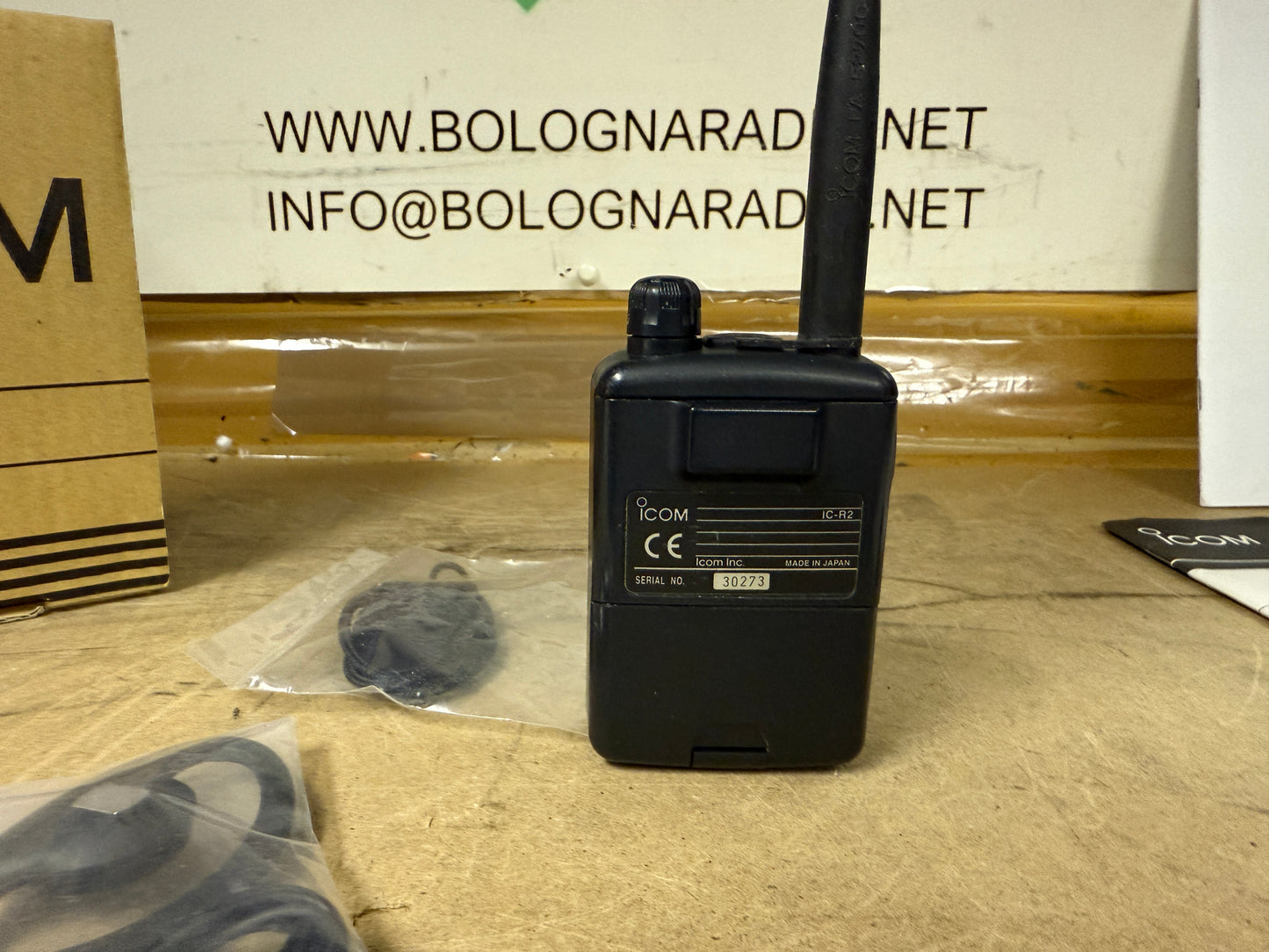 icom IC-R2 Full Set Garanzia 12 Mesi