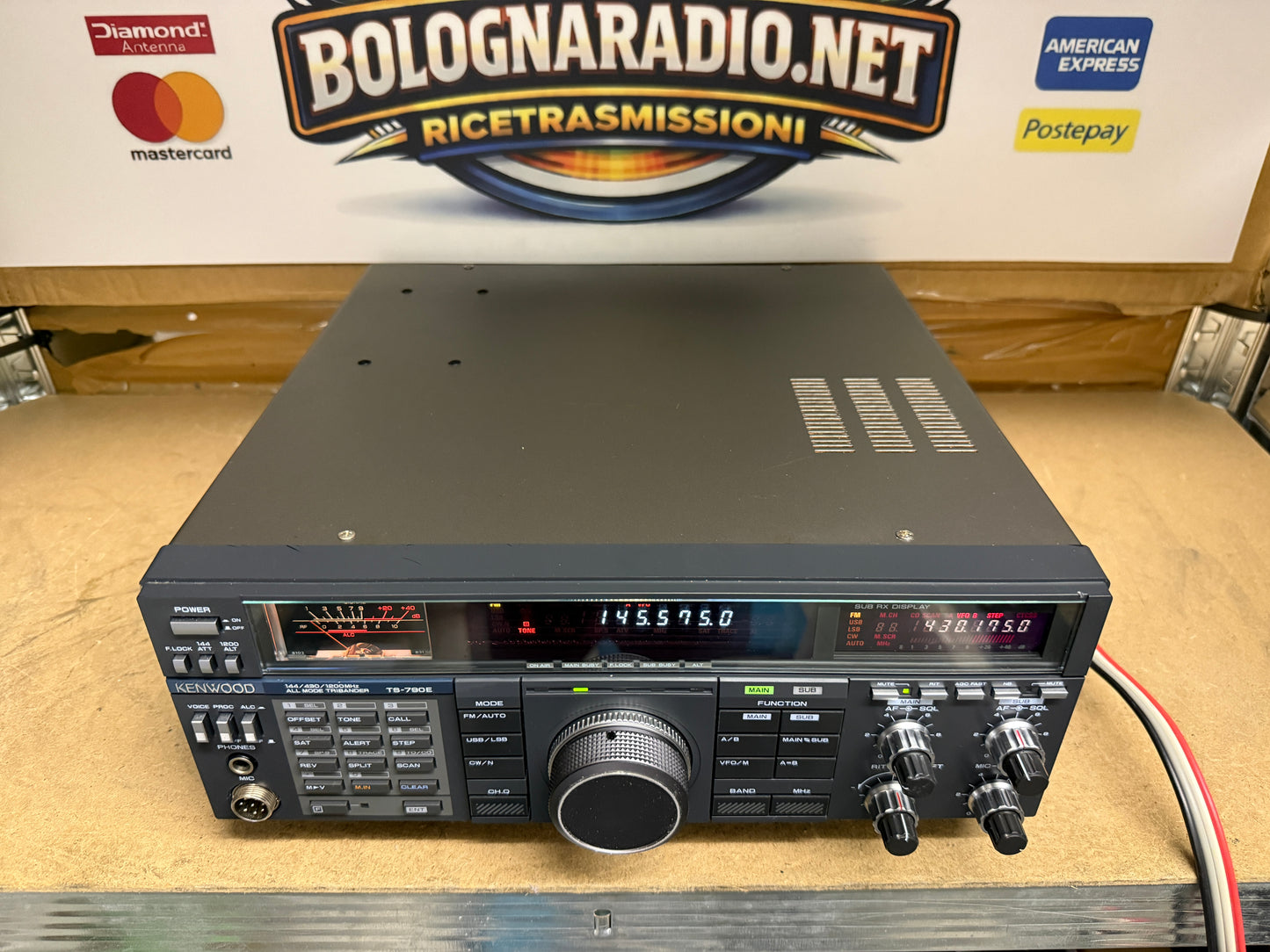 Kenwood TS 790 e pari al nuovo Garanzia 12 Mesi