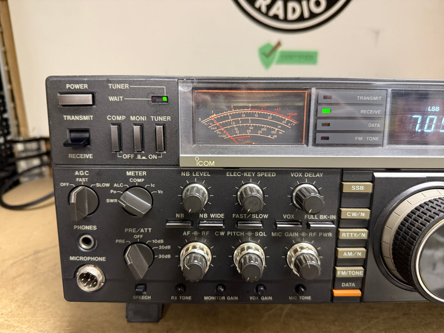 A-1 Icom ic 765 pari al nuovo imballo originale Garanzia 12 mesi