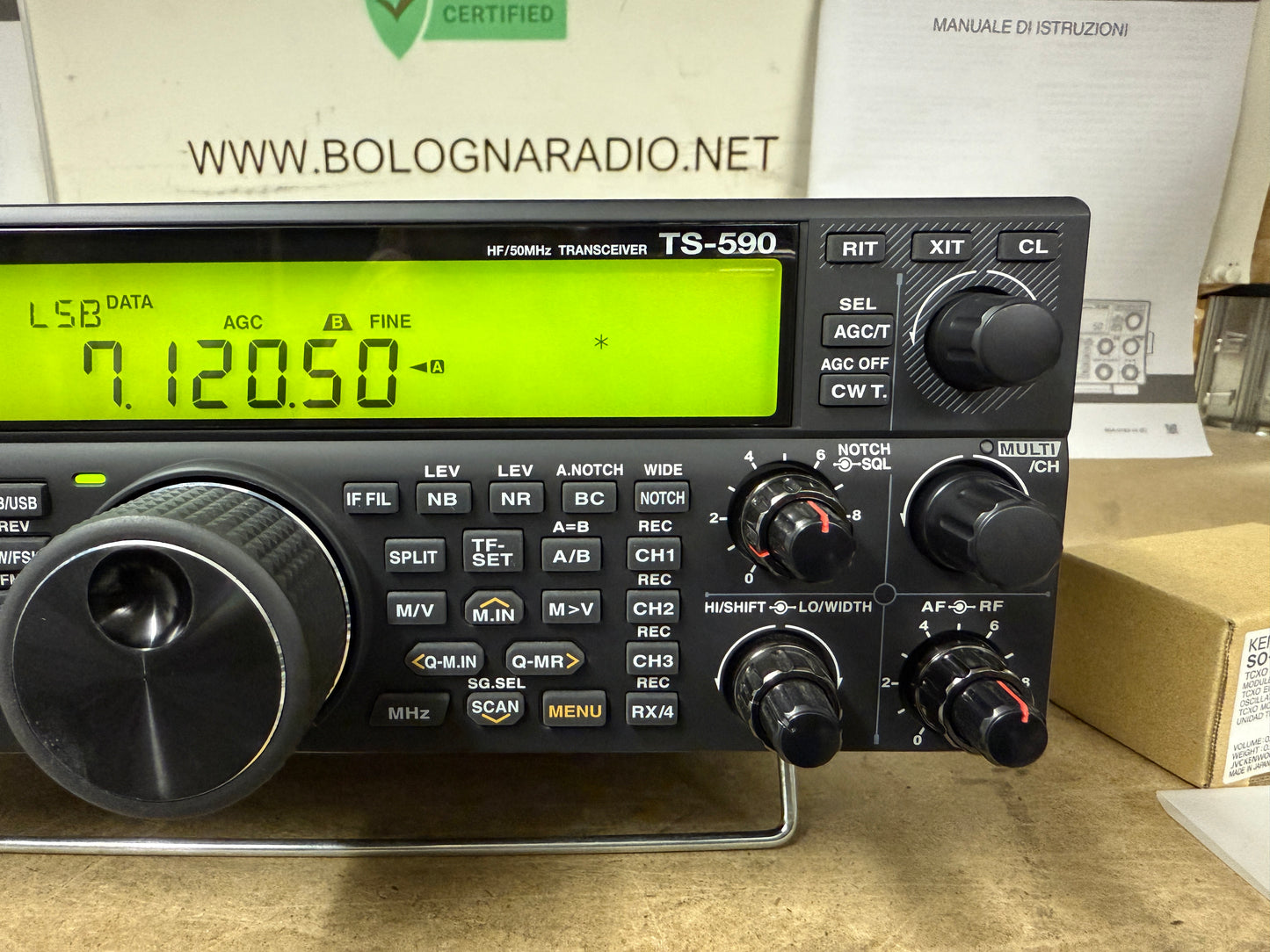 A1 KENWOOD TS 590SG + TCXO pari al nuovo Garanzia 12 Mesi