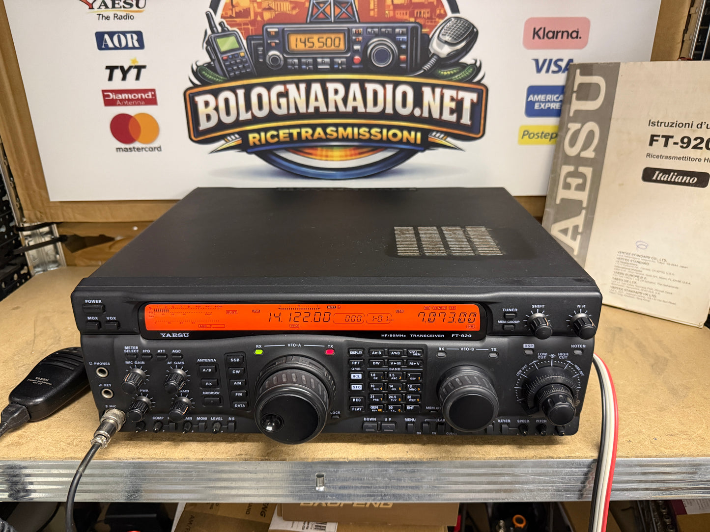 Yaesu FT 920 perfetta Garanzia 12 Mesi
