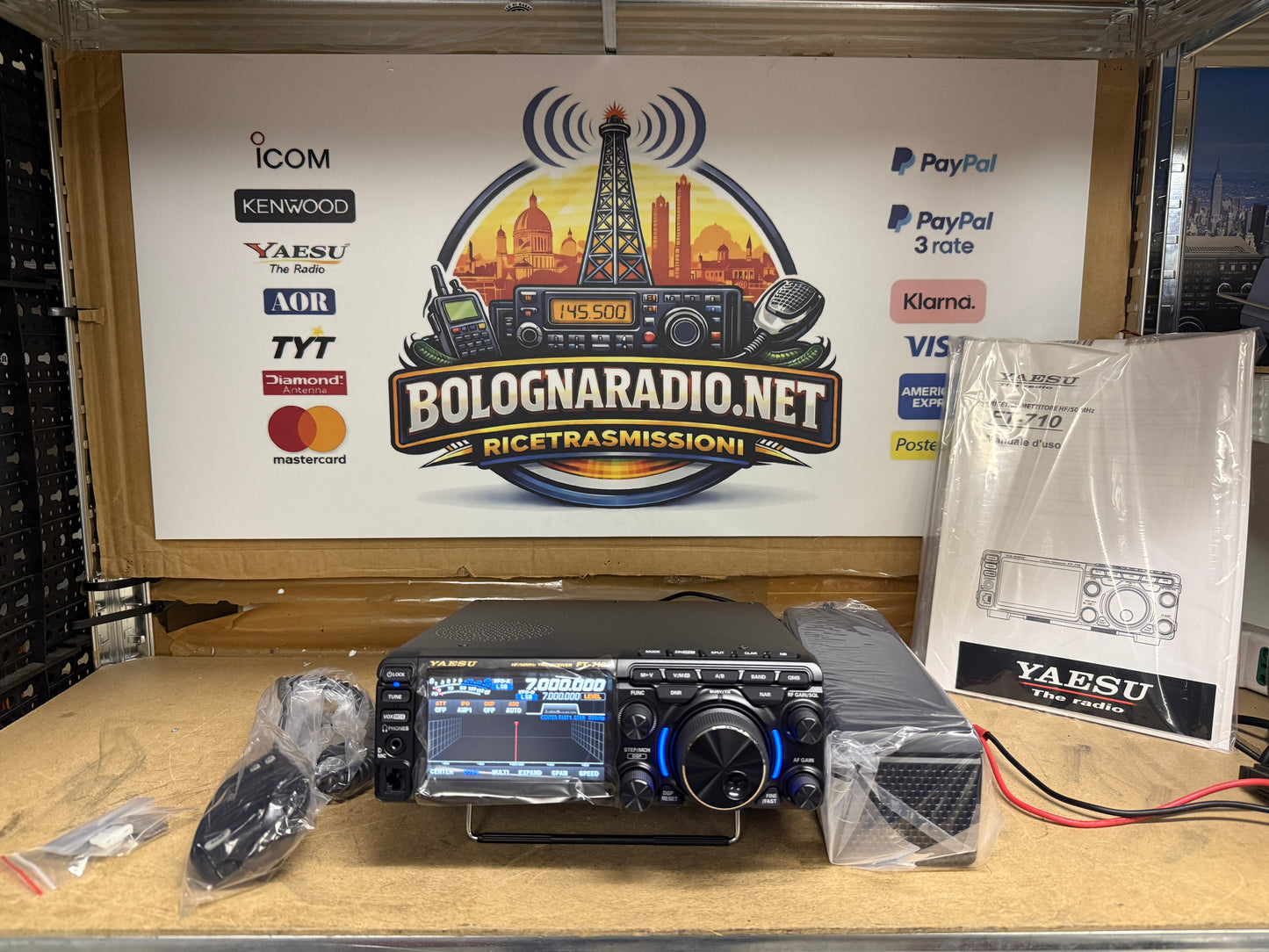Yaesu FTDX 710 AESS Nuovo Garanzia 36 Mesi 1.090€ con promo permuta