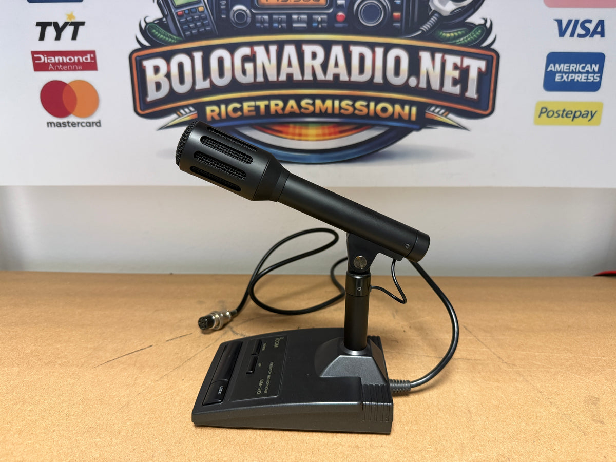 Icom SM 20 pari al nuovo