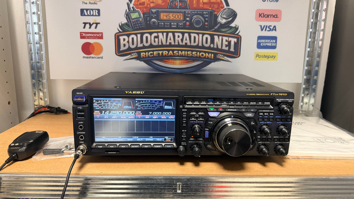 Yaesu FTDX 101D pari al nuovo full set Garanzia 12 Mesi doppio imballo
