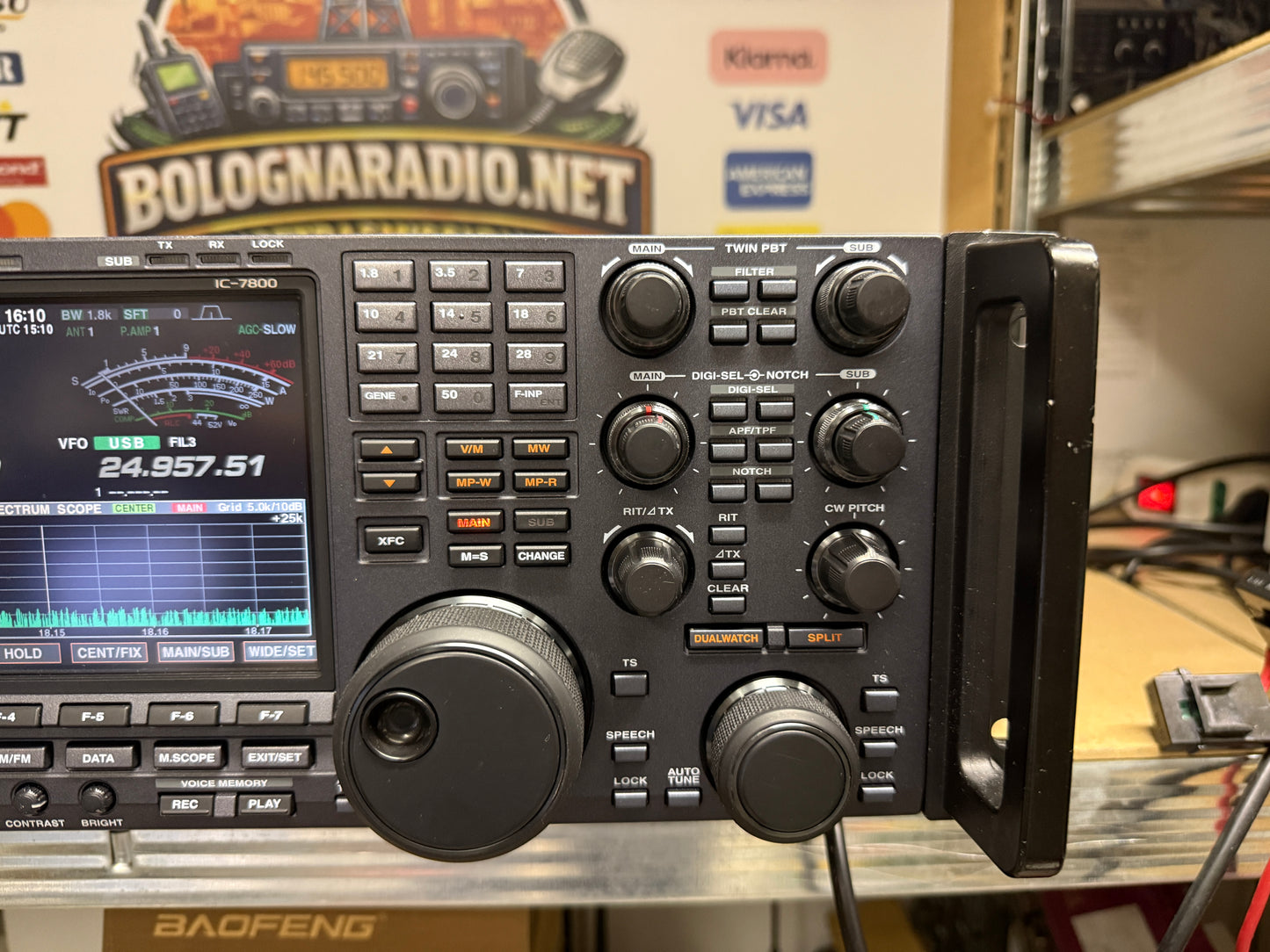A-1 Icom IC 7800 Ultima Serie Full Set Garanzia 12 Mesi