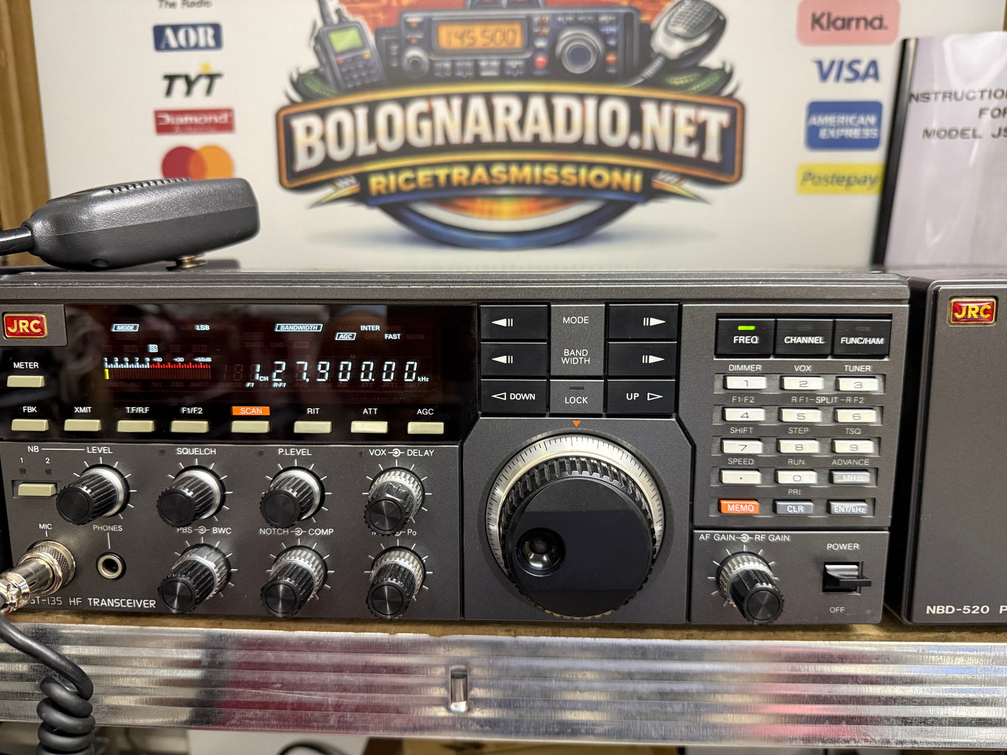 A-1 JRC-135 + Bwc + Alimentatore linea imballi Garanzia 6 Mesi