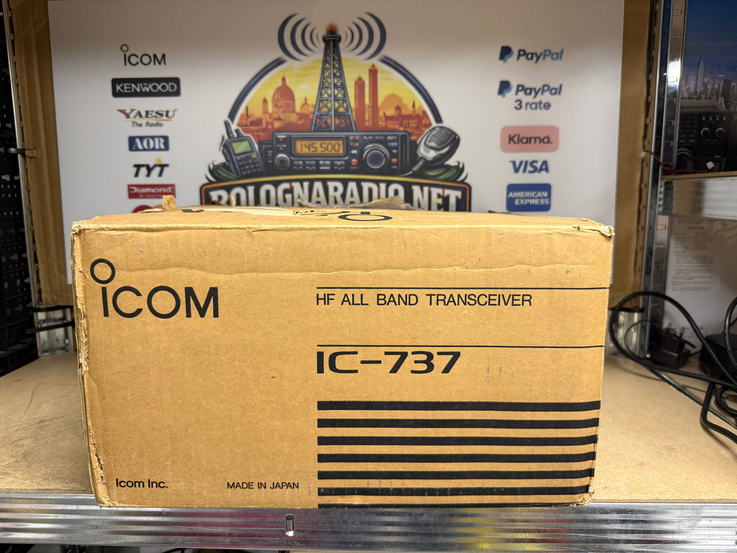 Icom IC 737 pari al nuovo imballo originale Garanzia 6 mesi