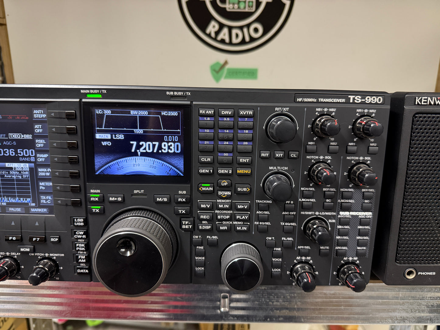 Kenwood TS 990 + SP 990 pari al nuovo Garanzia 12 Mesi