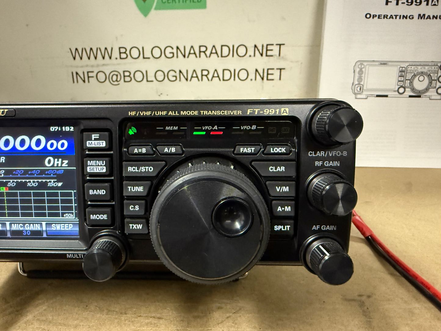 A1 Yaesu FT 991A pari al nuovo 2023 garanzia ufficiale