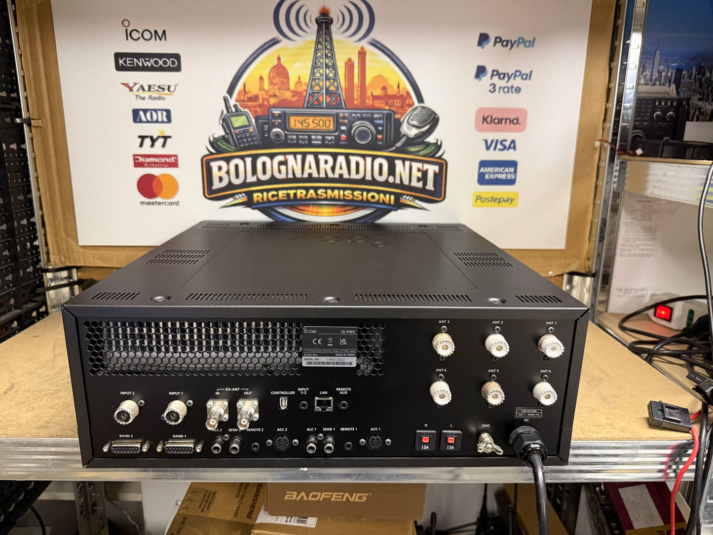 Icom IC-PW2 Nuovo Garanzia Ufficiale Italia