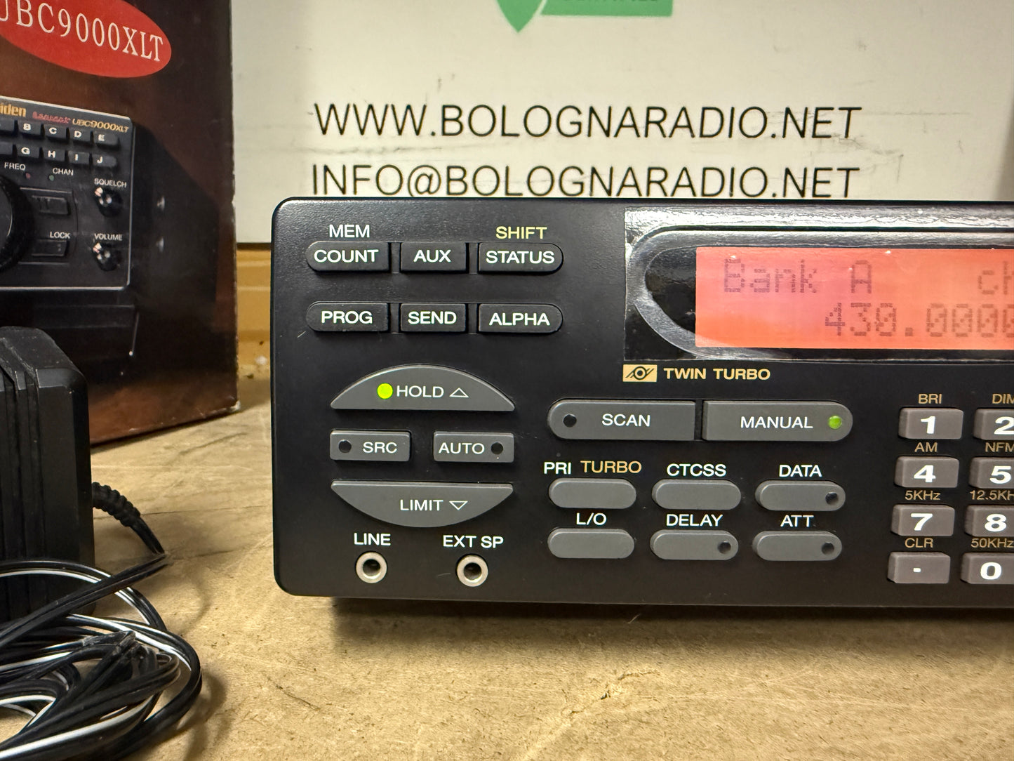 A1 Uniden UBC 9000 XLT pari al nuovo Garanzia 12 Mesi full set