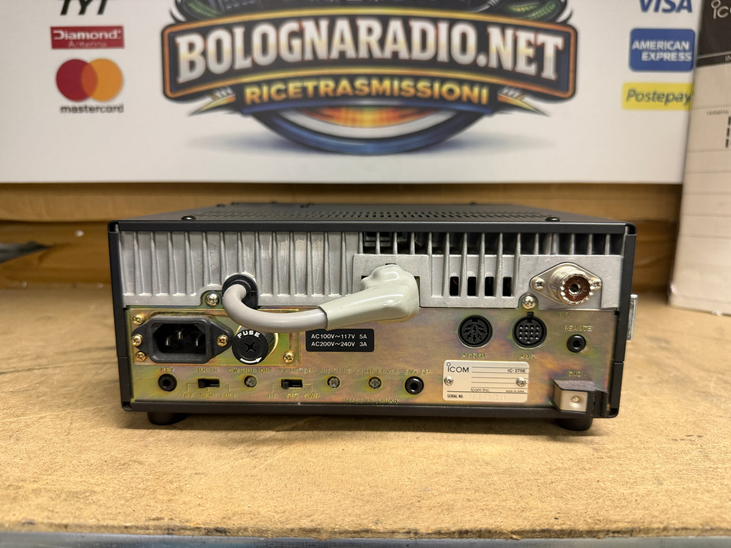 Icom IC 275E + UT34 + UT36 perfetto full set Garanzia 12 Mesi