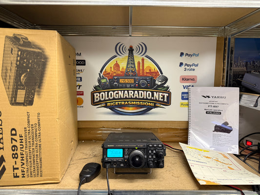 A-1 Yaesu FT 897D full set Garanzia 12 Mesi