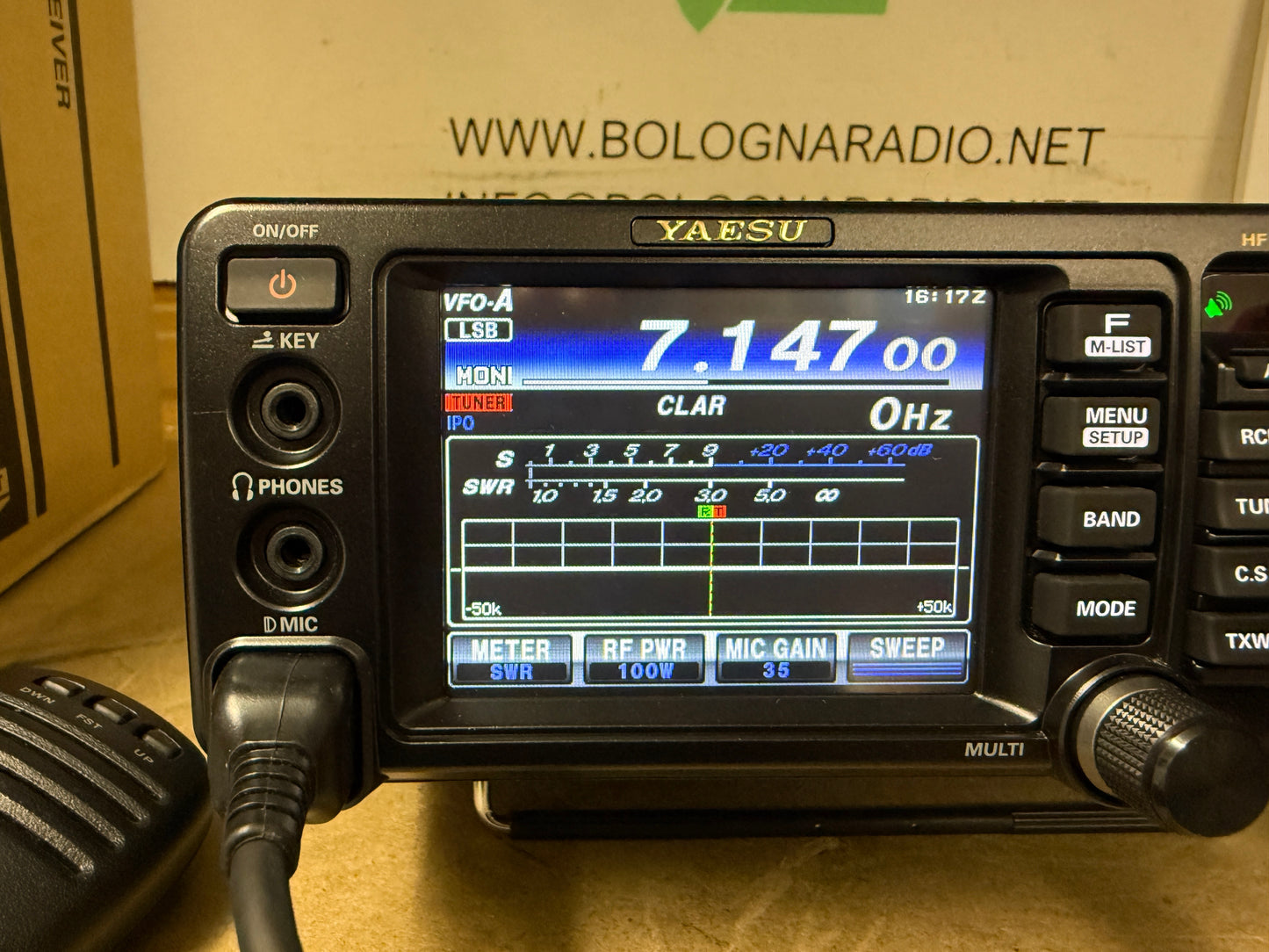 Yaesu FT 991A pari al nuovo 2024 garanzia ufficiale
