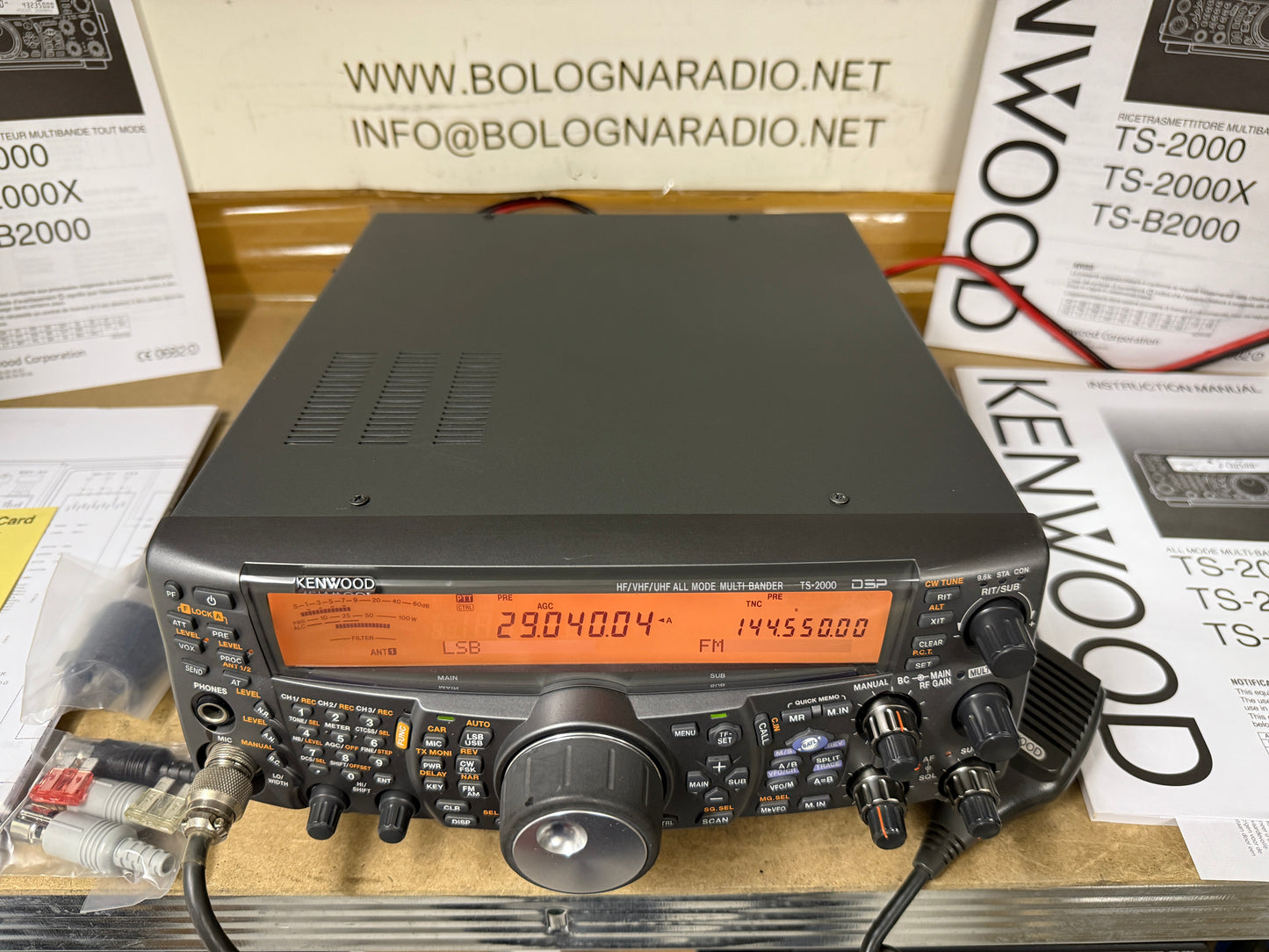 Kenwood TS 2000 pari al muovo Garanzia 12 Mesi full set