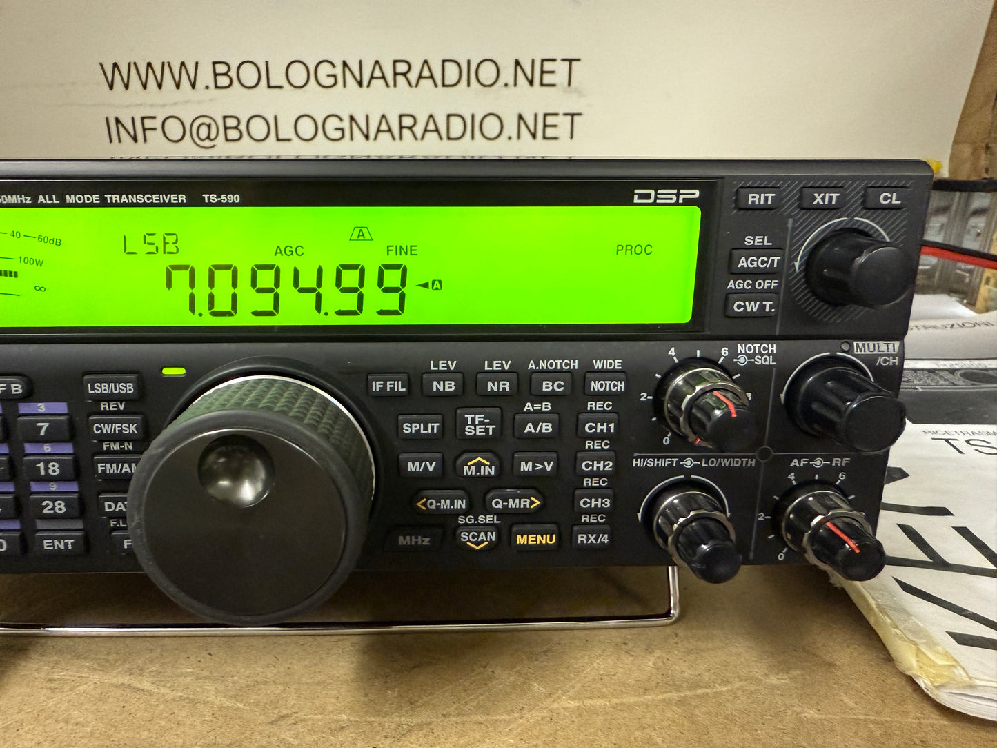 Kenwood TS 590s pari nuovo + imballo
