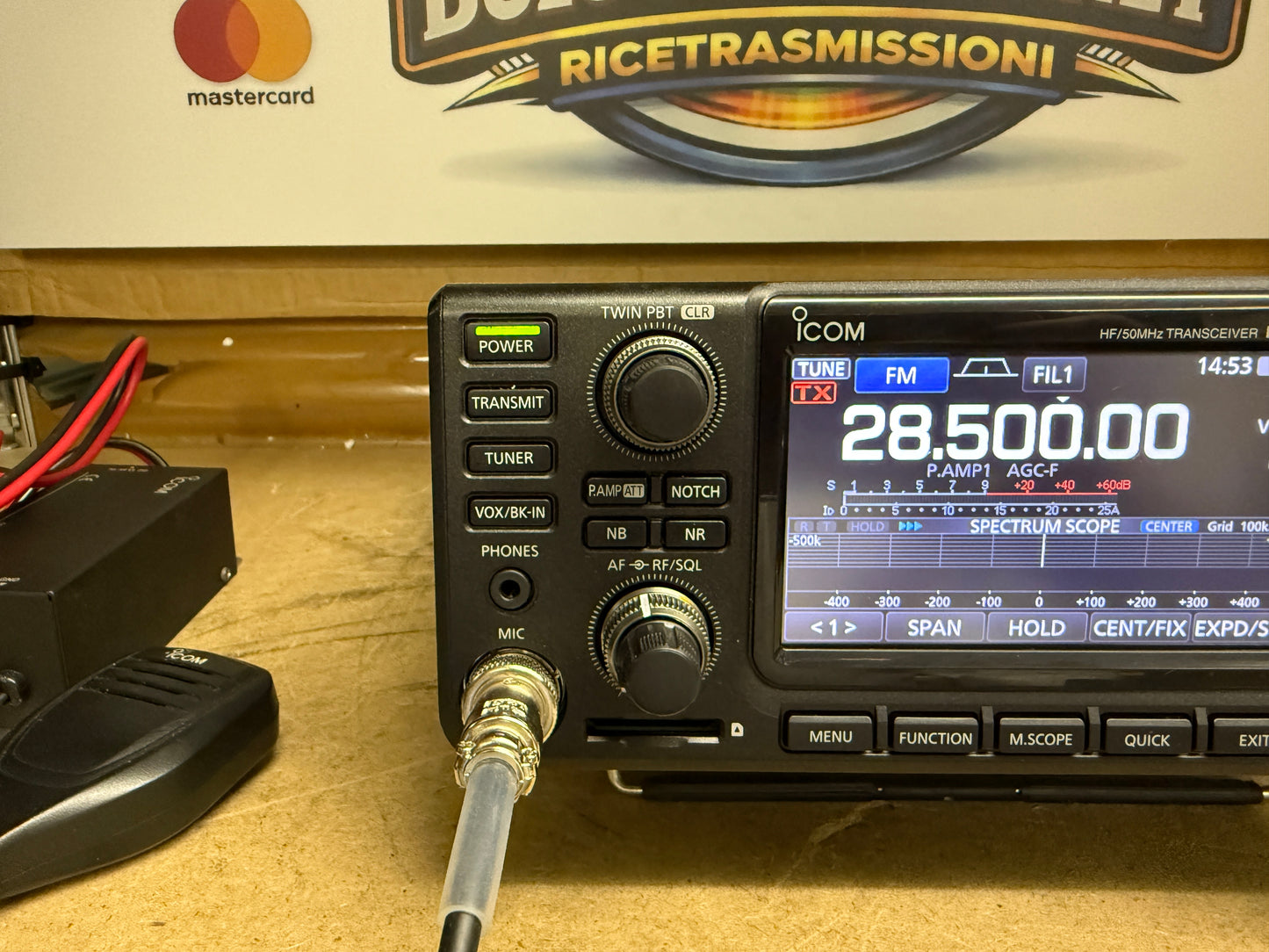 Icom ic 7300 pari al nuovo full set Garanzia 12 Mesi