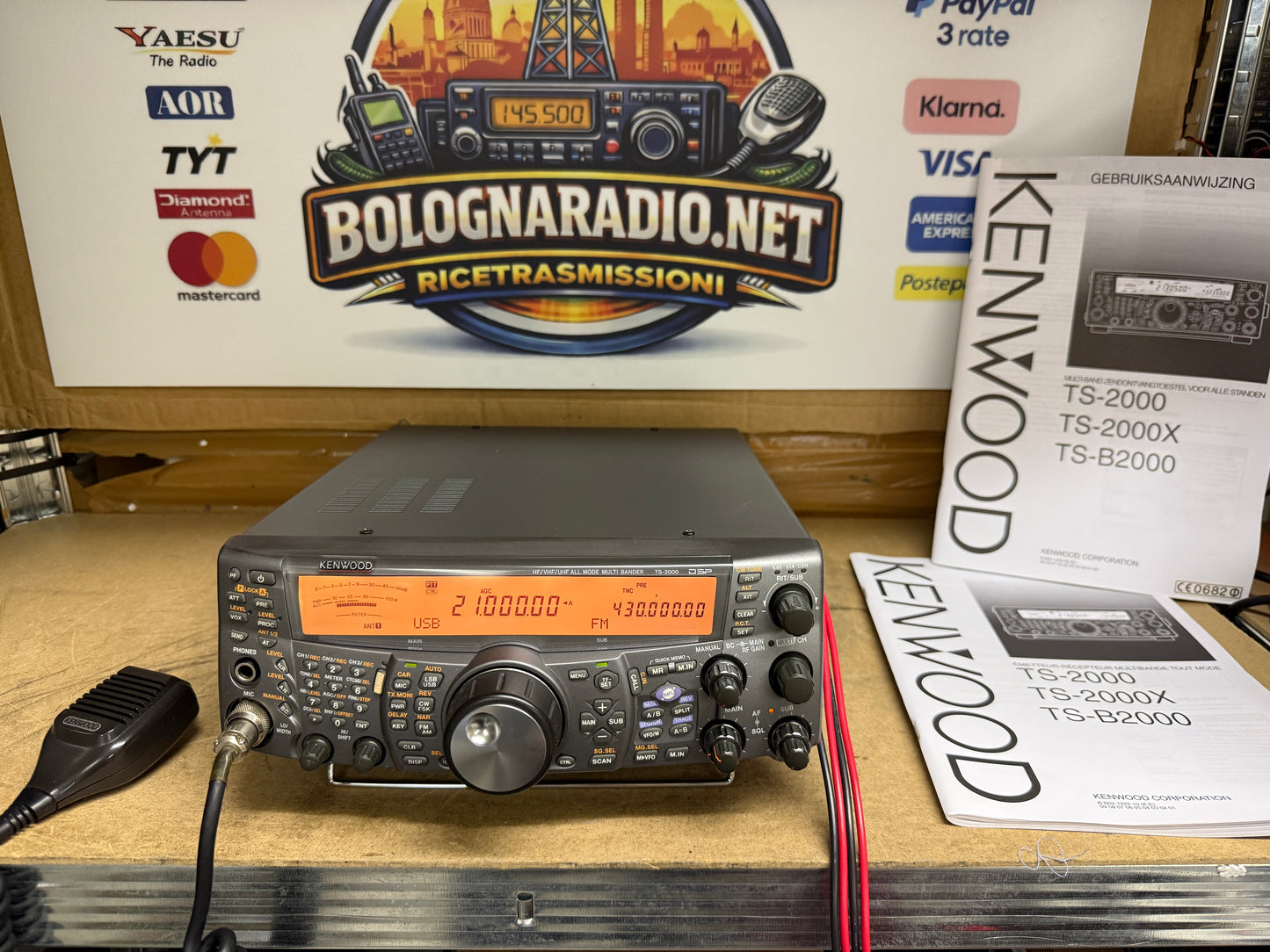 Kenwood ts 2000 revisionata Garanzia 6 mesi full set