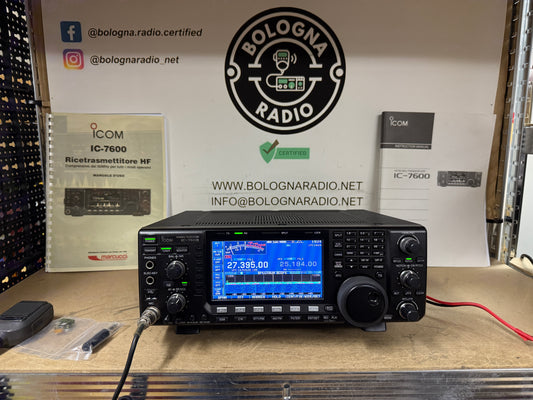 Icom ic 7600 full set perfetta Garanzia 12 Mesi