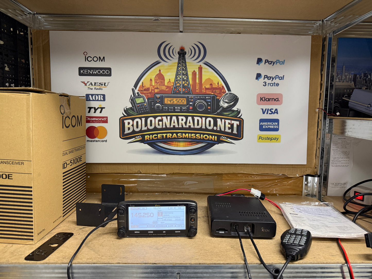 Icom ID 5100E perfetto full set Garanzia 12 Mesi