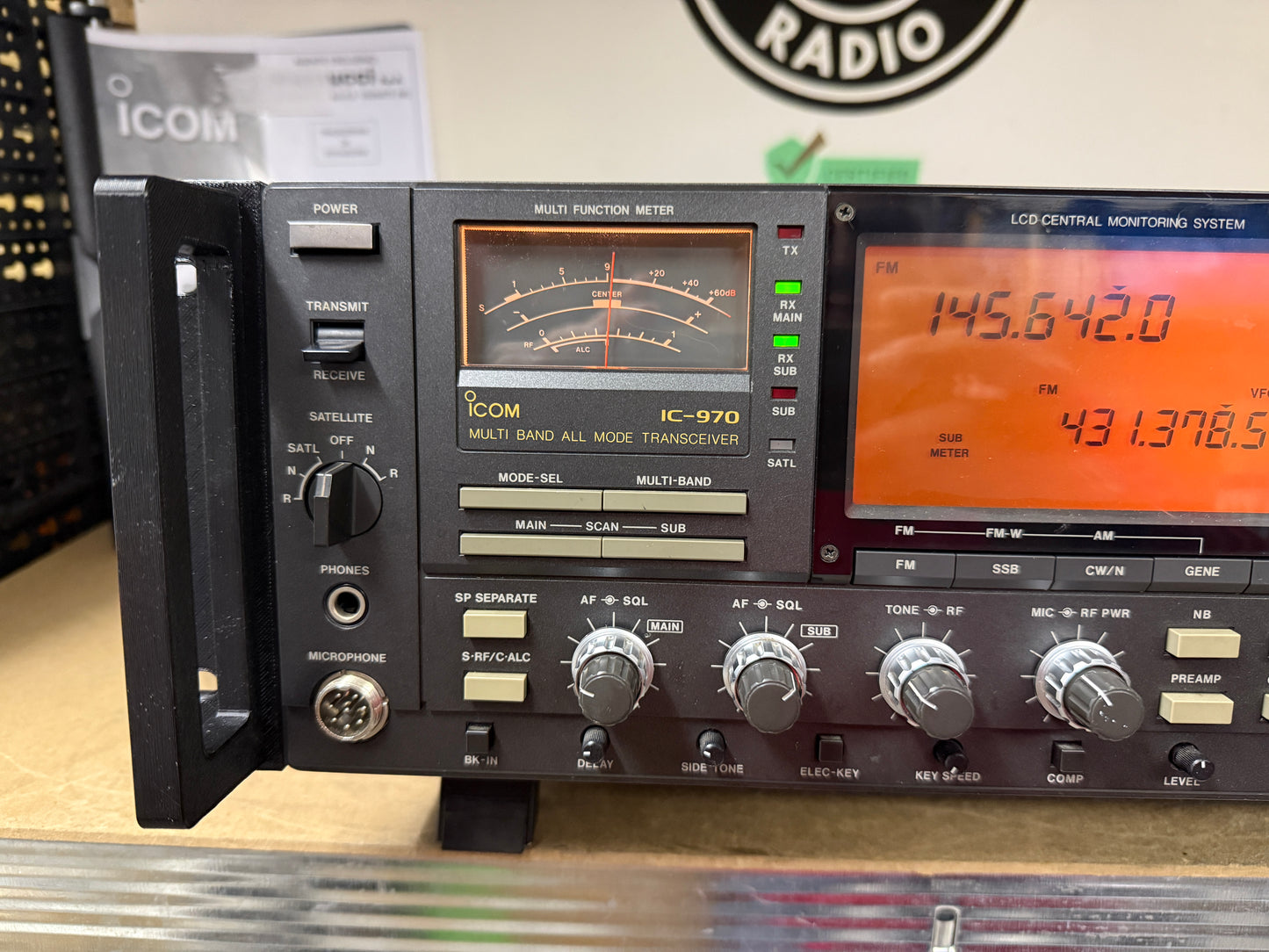 Icom ic 970 10 watt Garanzia 12 Mesi