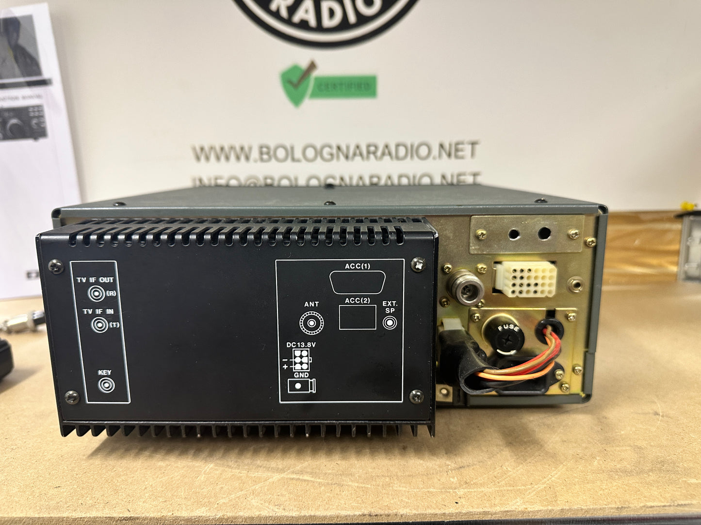 03 Icom ic 1271 + PS15 ricetrasmettitore 1200 MHz