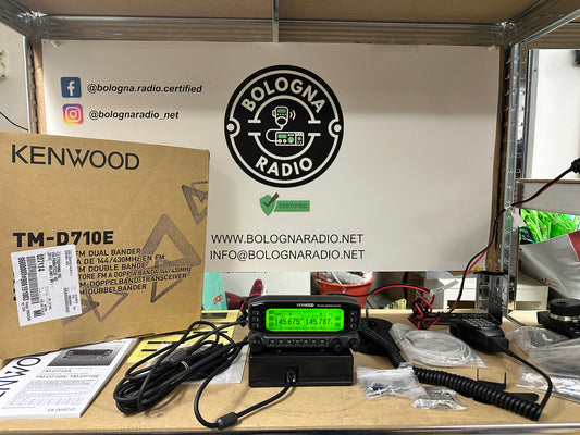 Kenwood TM-D 710 E pari al nuovo full set