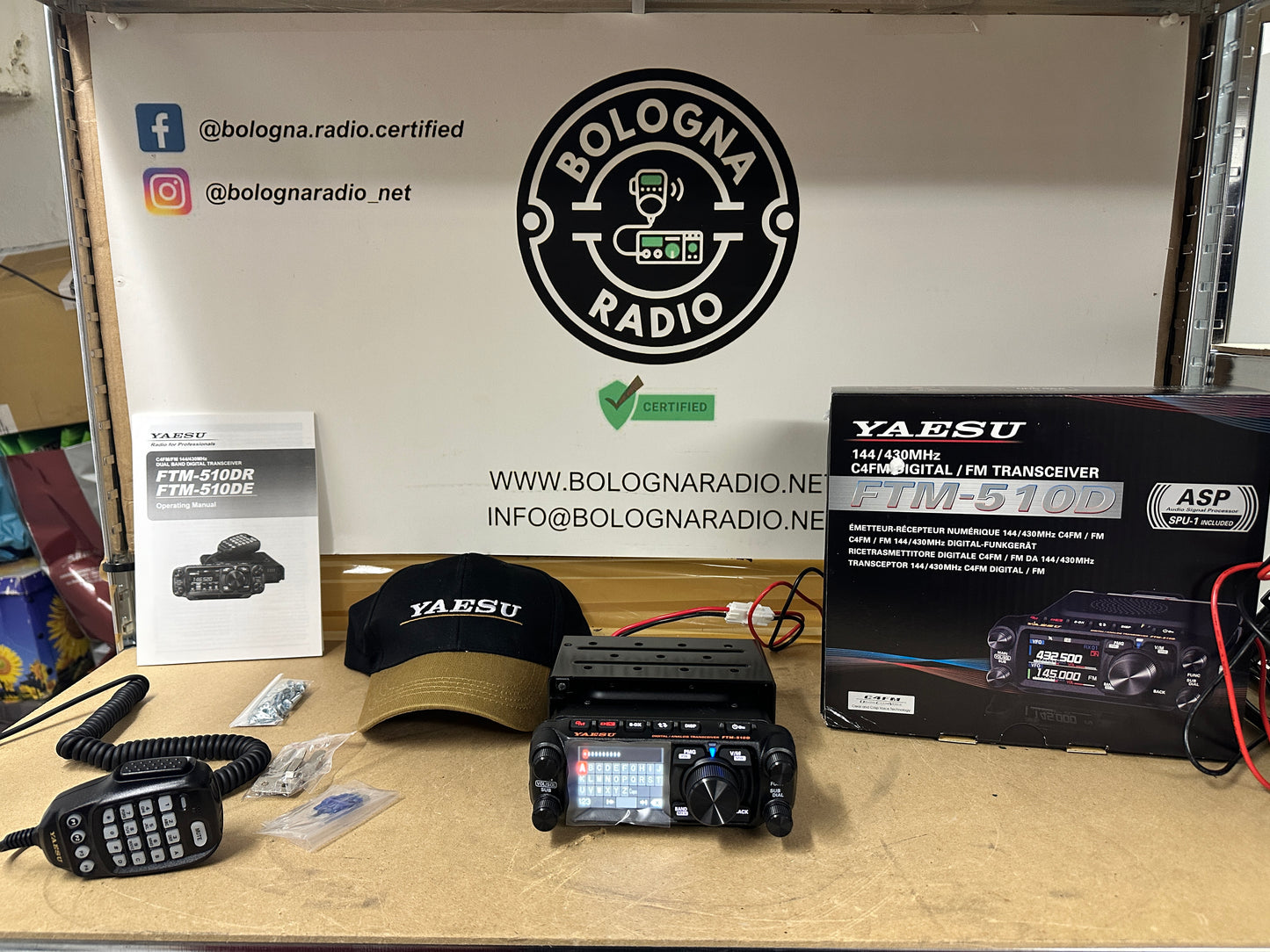 00 YAESU FTM-510DE - ASP nuovo garanzia ufficiale CSY & SON 5 anni