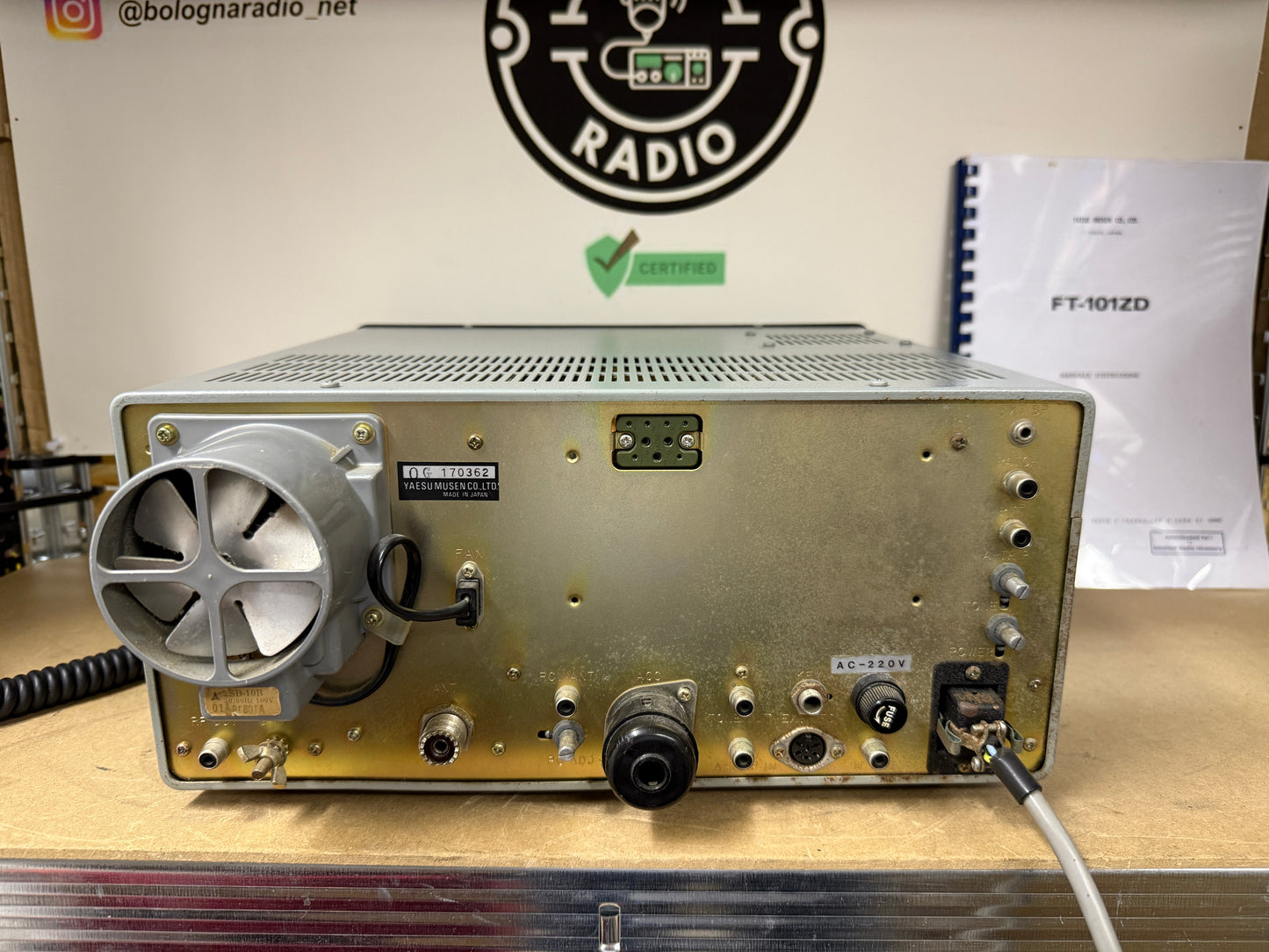 Yaesu FT-101ZD MK2 + scheda 11m perfetto