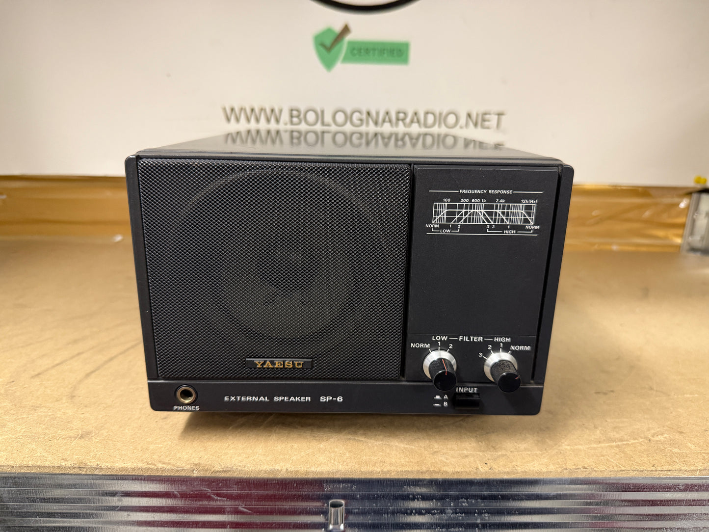 Yaesu SP 6 perfetto speaker di linea