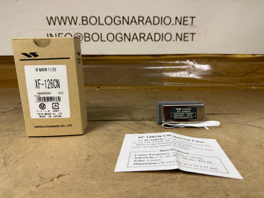 Yaesu XF 126 CN filtro cw 300 Hz nuovo
