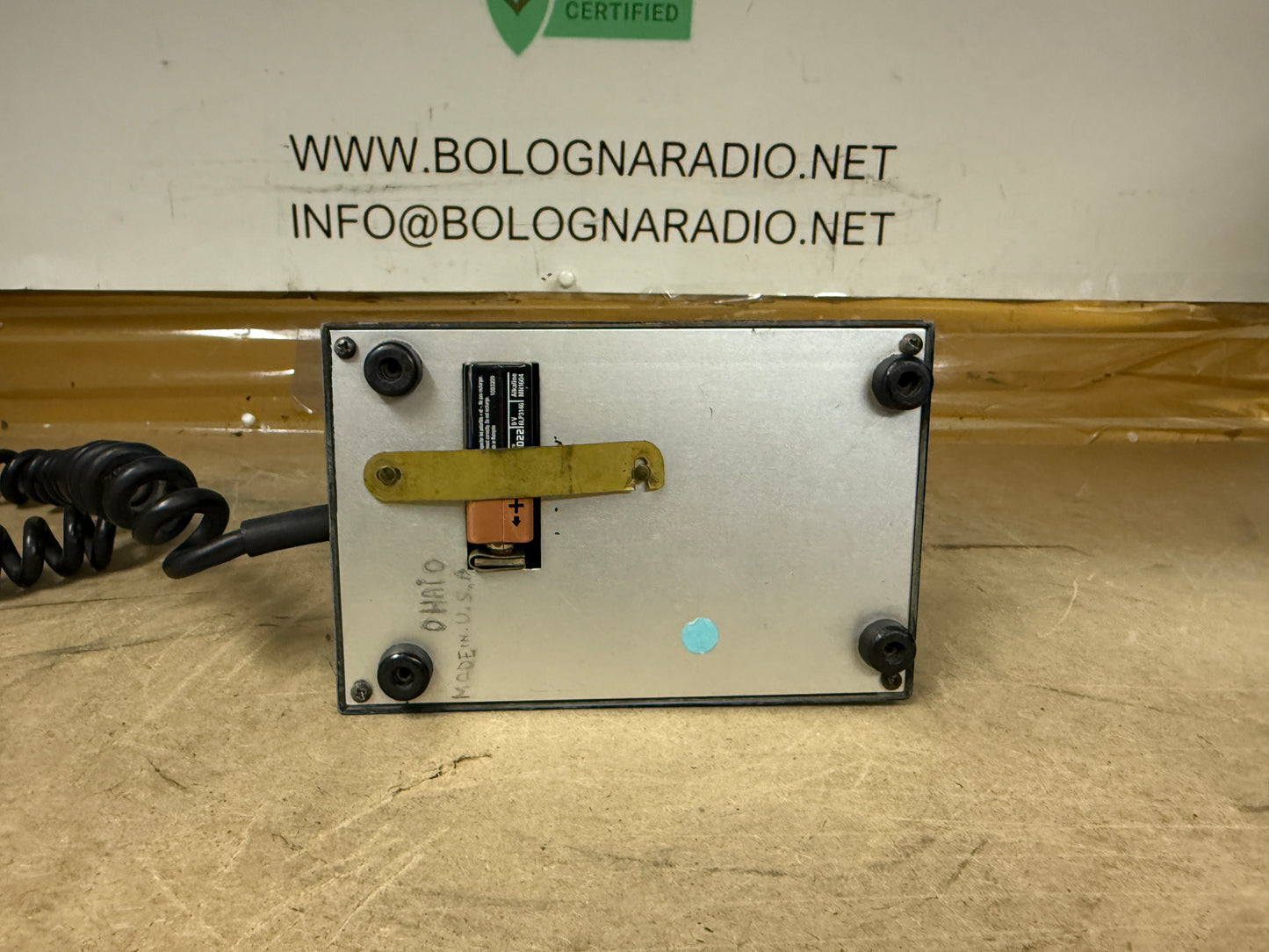 MICROFONO PREAMPLIFICATO TURNER +3 perfetto