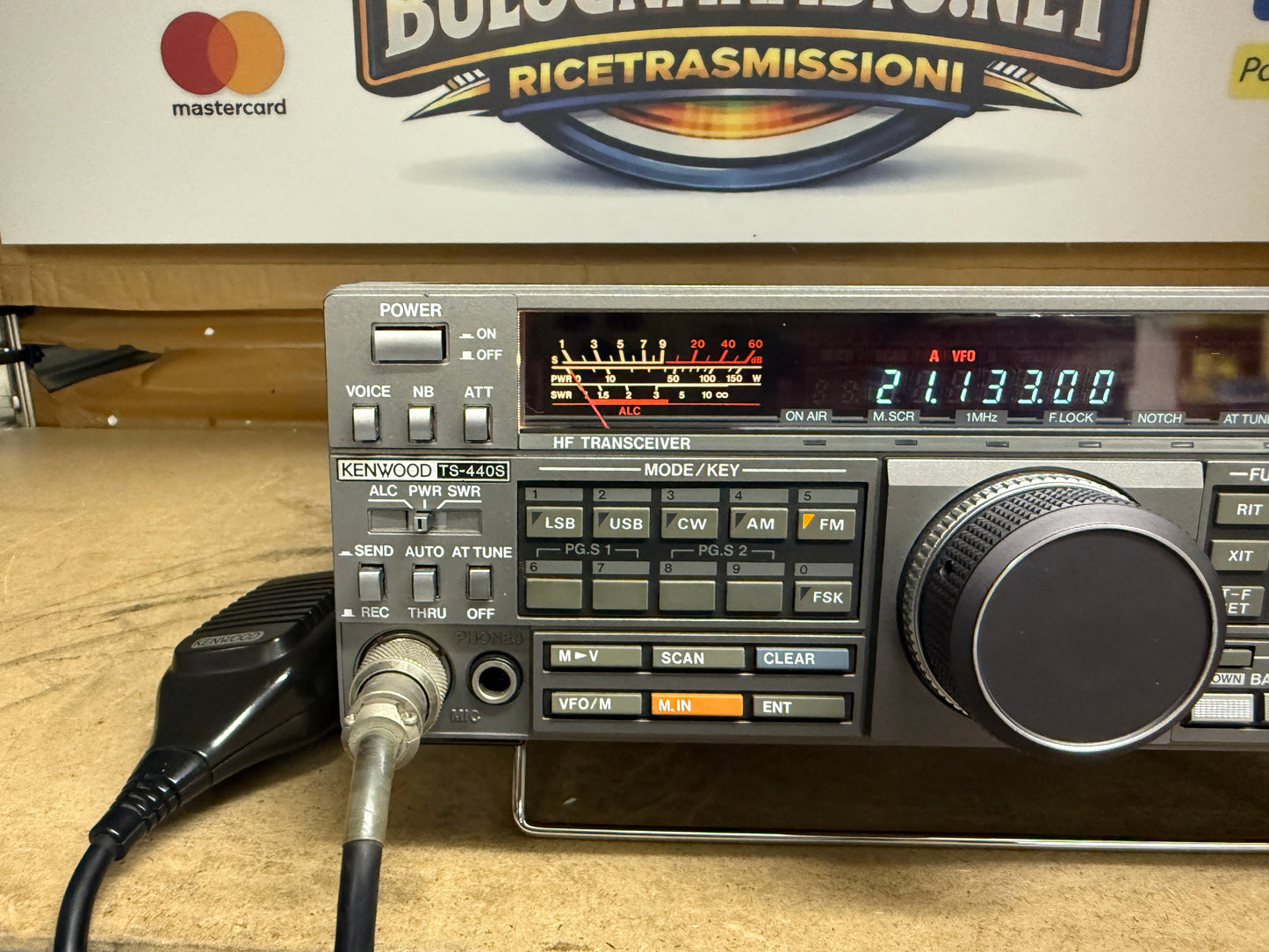 Kenwood ts 440 SAT + filtri pari al nuovo garanzia 6 mesi