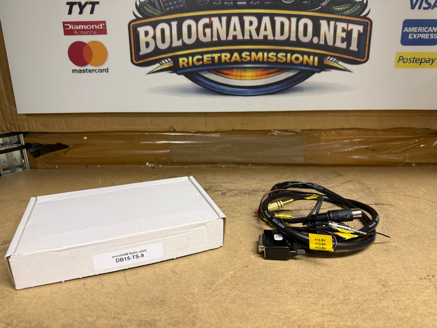 Microham DB15-TS9 cavo per Kenwood