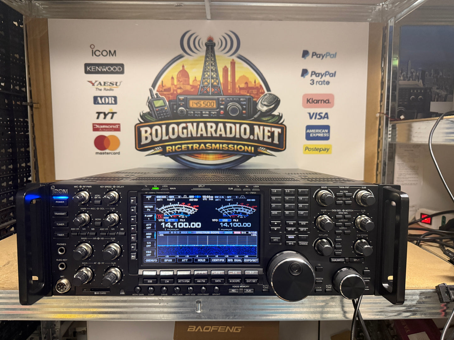 Icom IC 7851 pari al nuovo full set Garanzia 12 Mesi