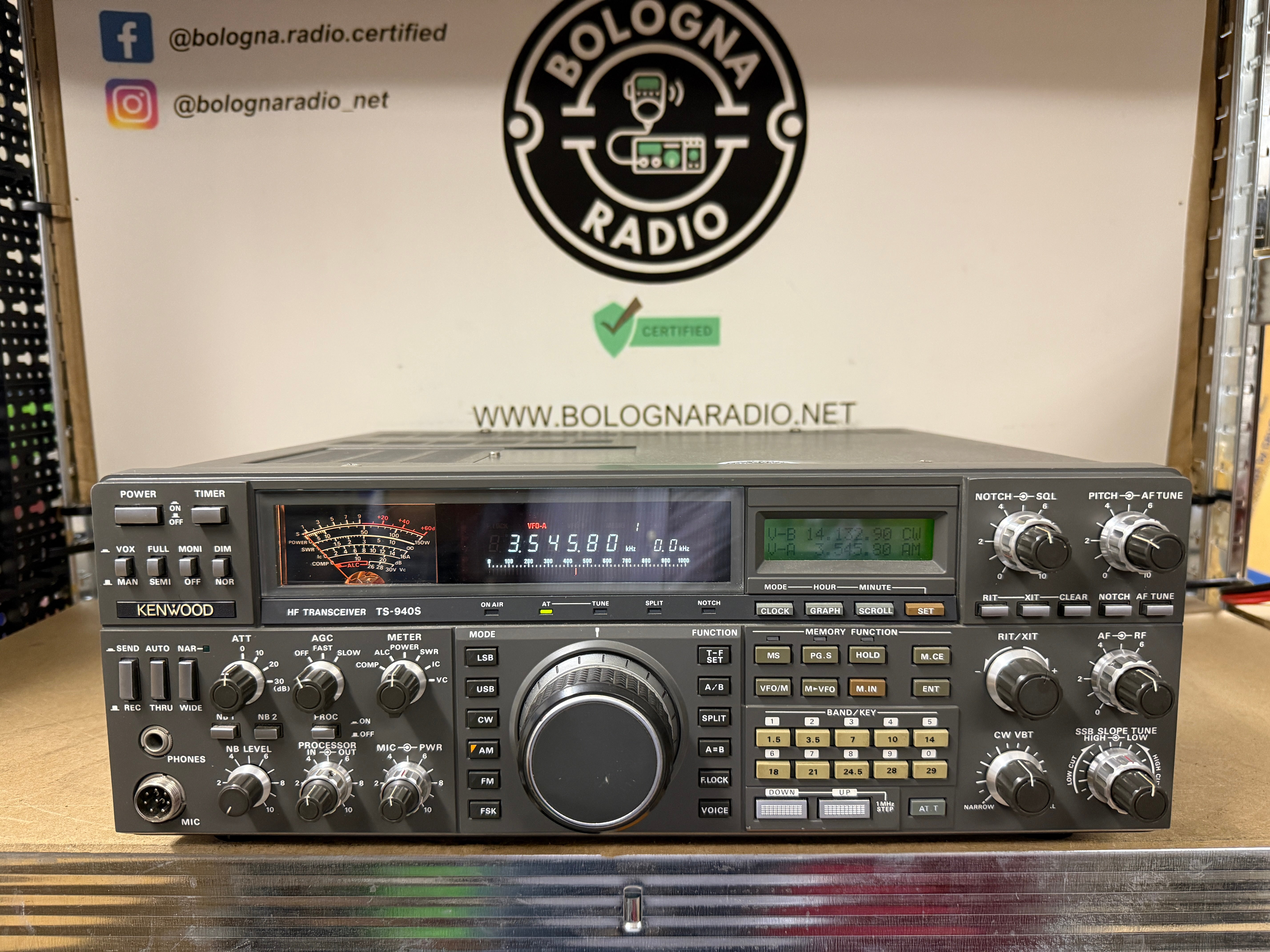 Kenwood TS 940 s ultima serie con imballo – bolognaradio.net