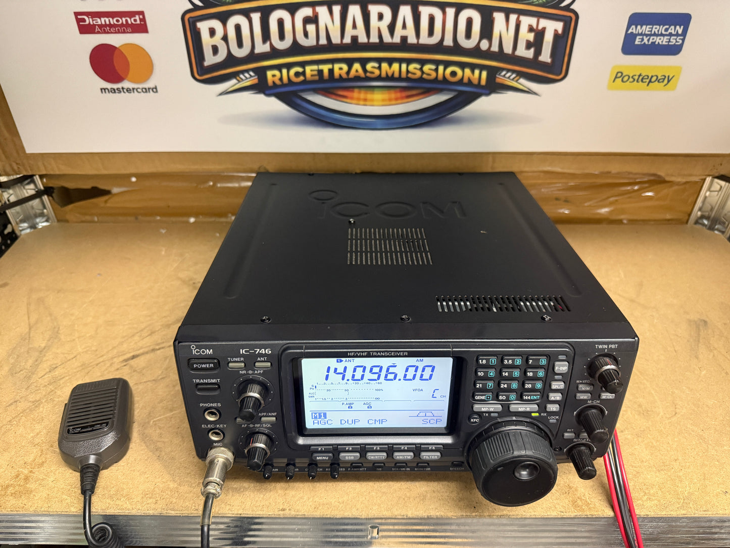 Icom ic 746 perfetto Garanzia 12 Mesi