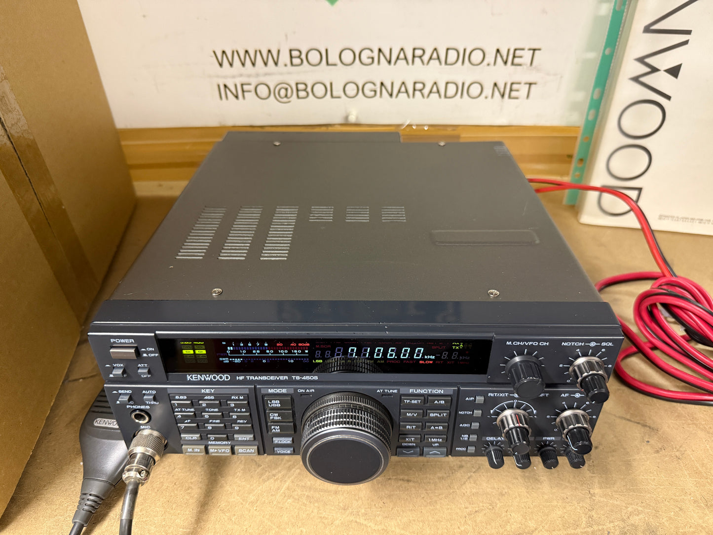 Kenwood ts 450S AT  100watt imballo originale Garanzia 12 Mesi