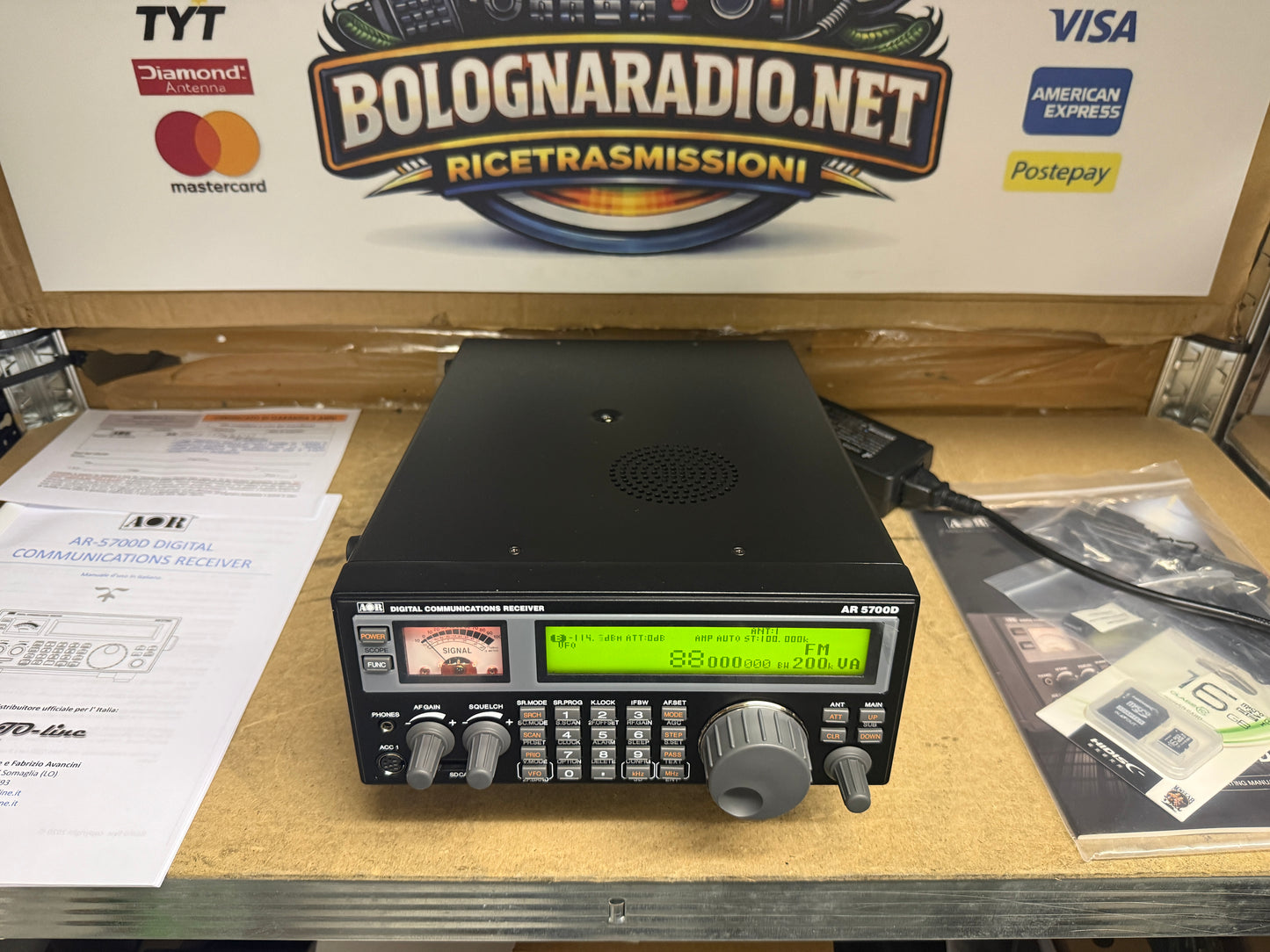 Aor AR 5700 D nuovo Garanzia 36 Mesi