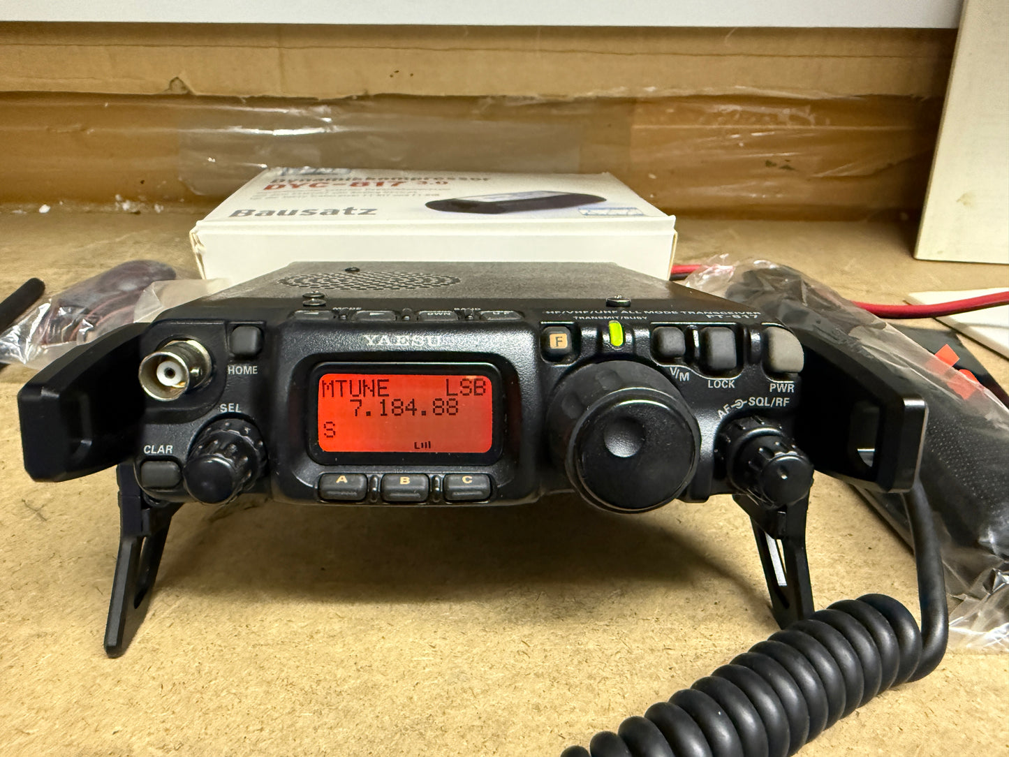 Yaesu FT 817 full set Garanzia 12 Mesi
