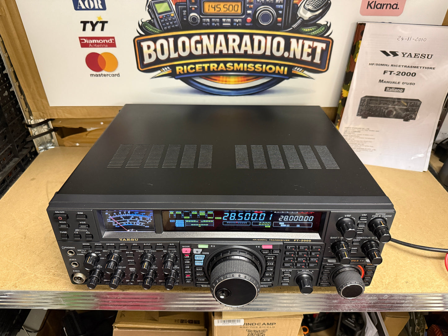 A-1 Yaesu FT 2000 perfetta 100 watt full set Garanzia 6 Mesi