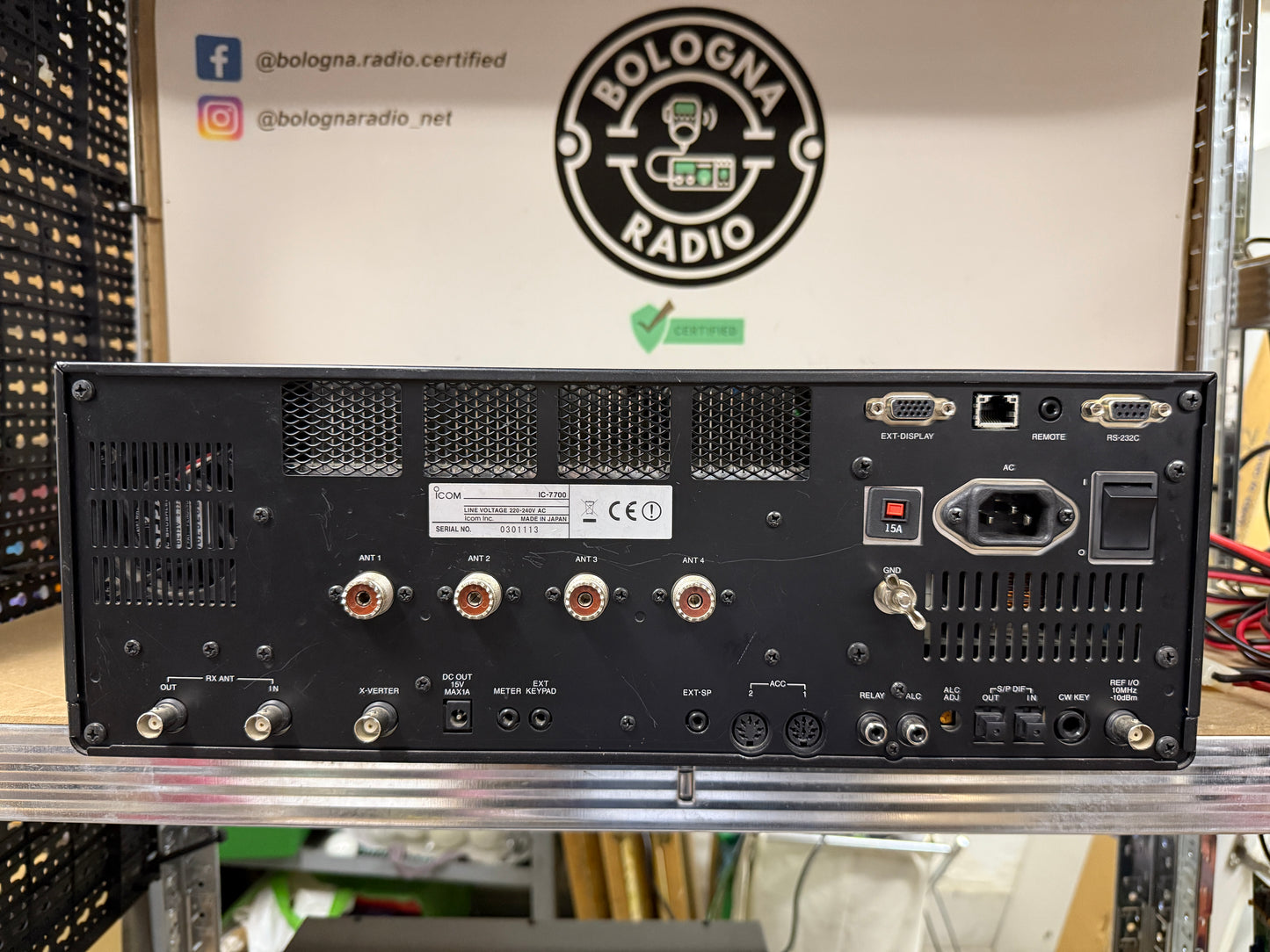 A1 Icom ic 7700 200Watt perfetta Garanzia 12 Mesi full set