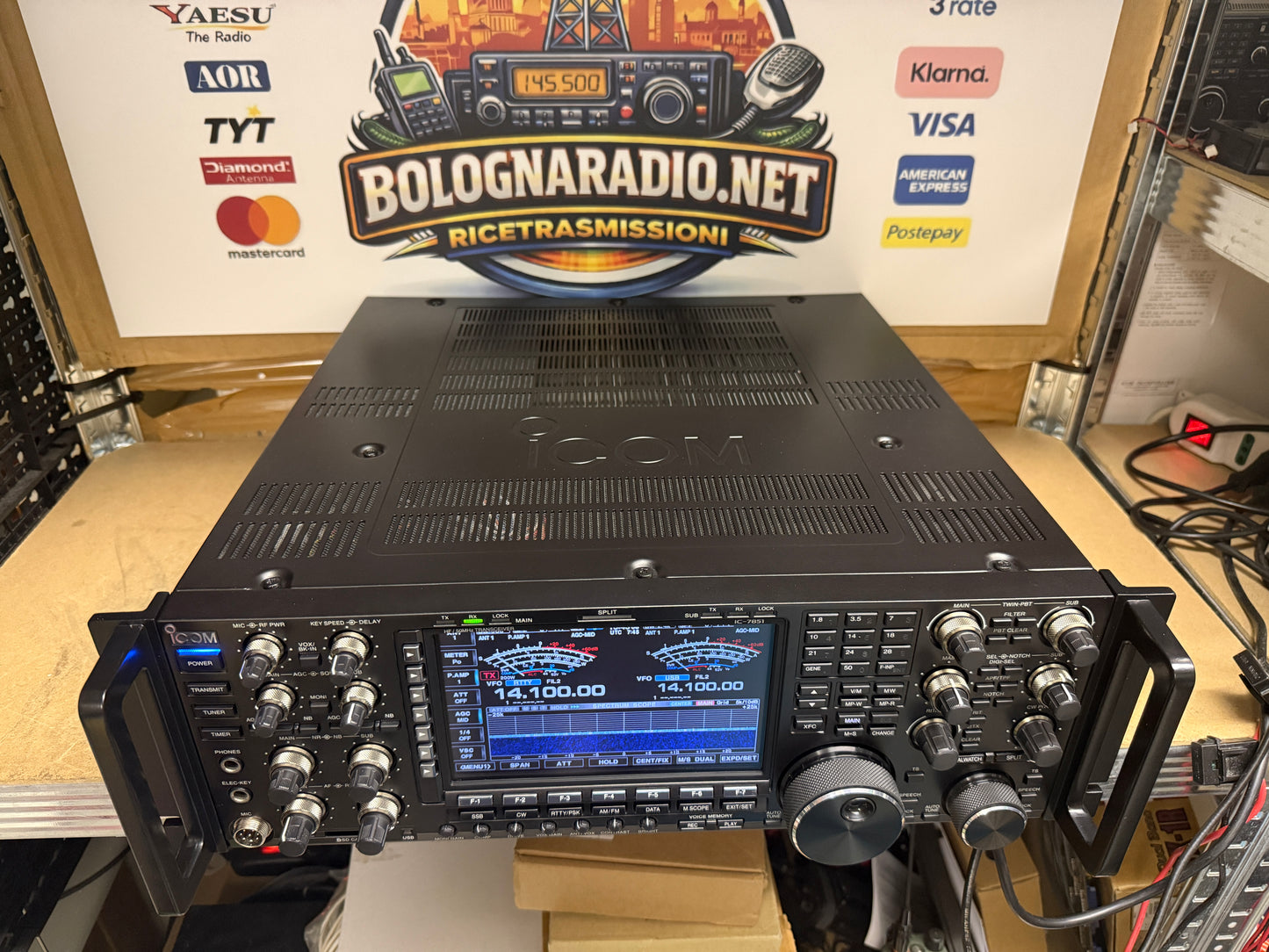 Icom IC 7851 pari al nuovo full set Garanzia 12 Mesi