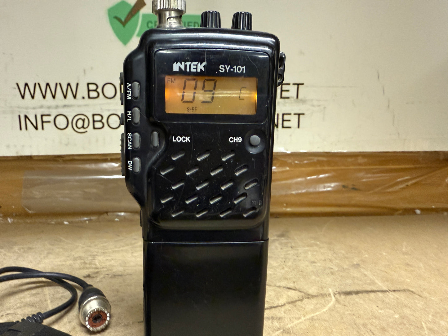 INTEK SY 101 CB OMOLOGATO PORTATILE AM FM