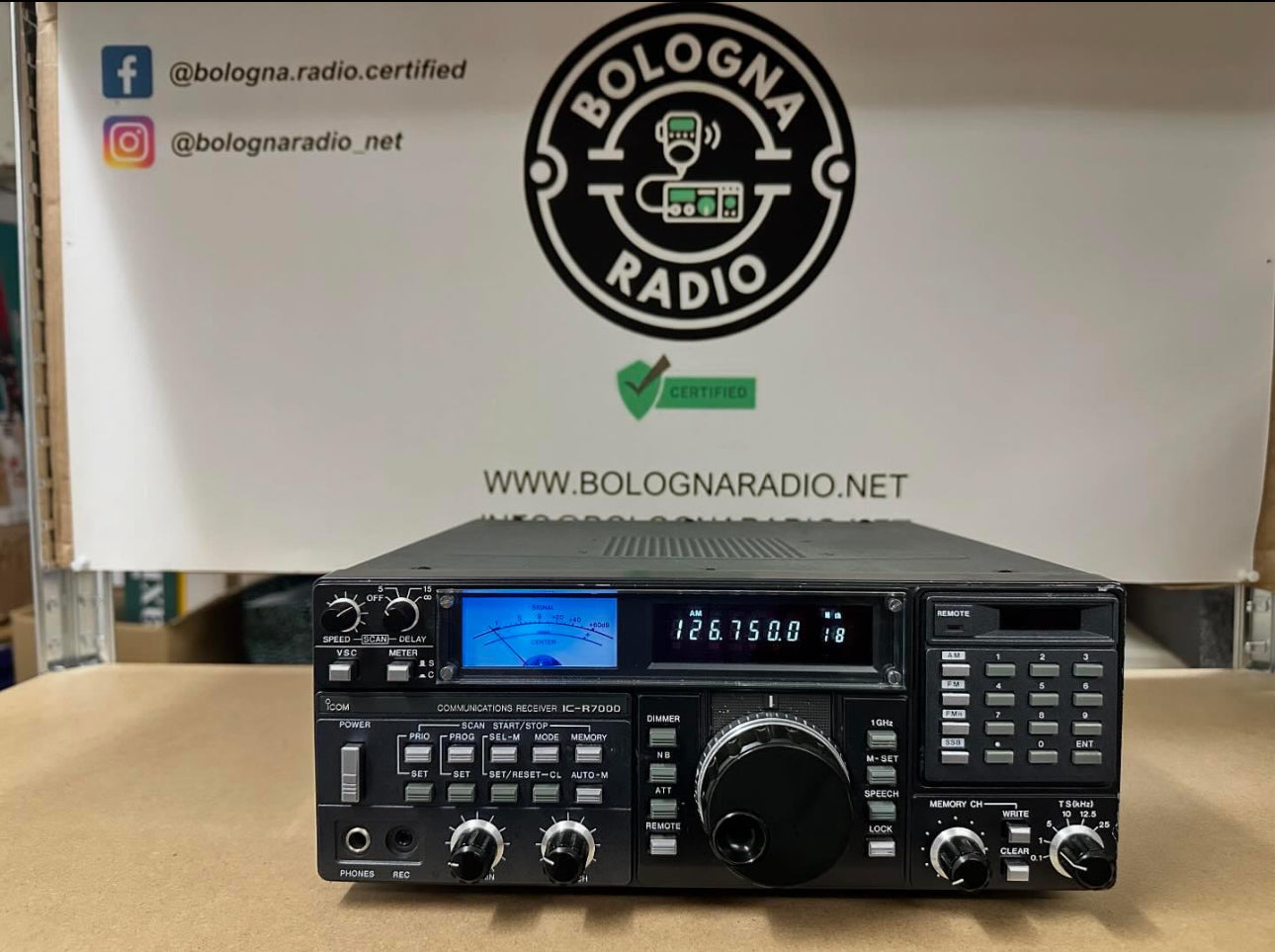 Ricevitore scanner icom IC-R 7000