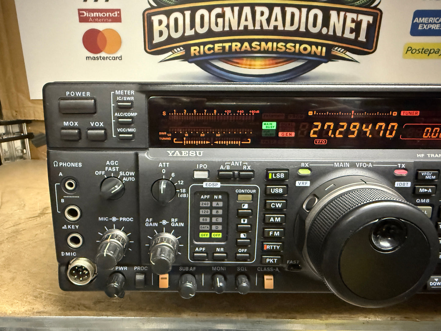 Yaesu FT 1000 MP MARK V field perfetta Garanzia 12 Mesi