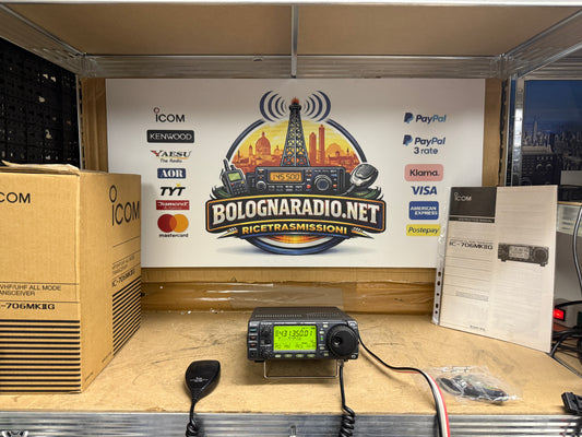 Icom IC 706 MK2G pari al nuovo Garanzia 12 Mesi FULL SET
